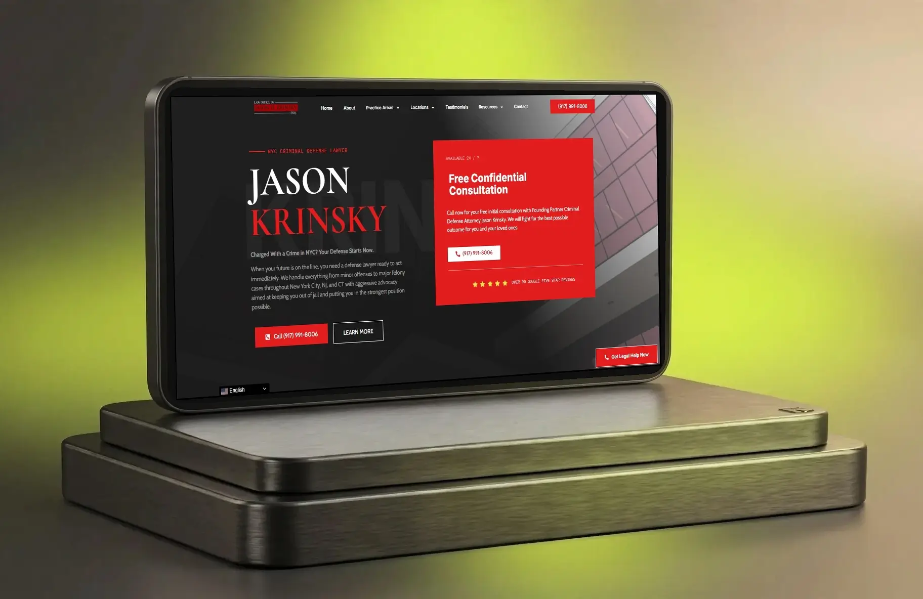 Jason Krinsky Law case study